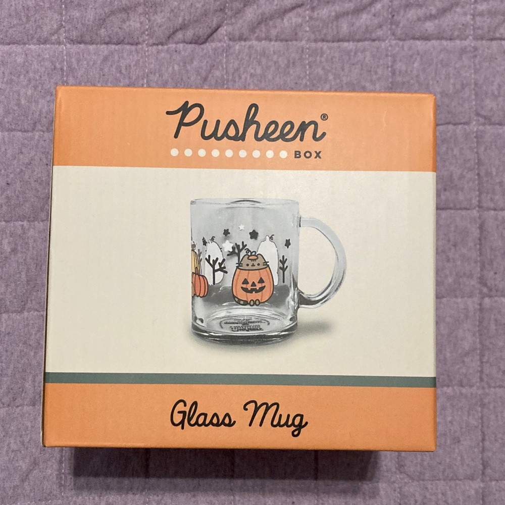 Pusheen Box Fall 2025 Halloween Glass Mug
